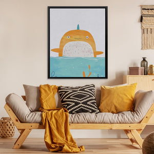 Baby Narwhal - Luxury Wall Art