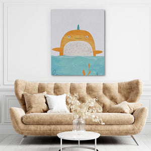 Baby Narwhal - Luxury Wall Art