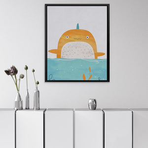 Baby Narwhal - Luxury Wall Art