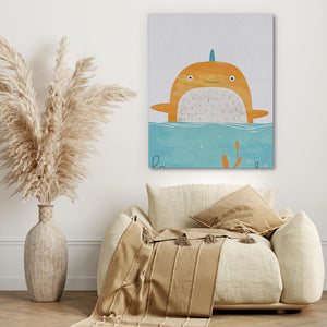 Baby Narwhal - Luxury Wall Art