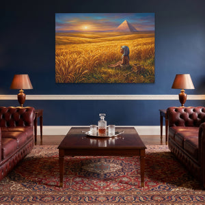 Baby Pharaoh Sunset — Baby Pharaoh Sunset Lounge Wall Land 157