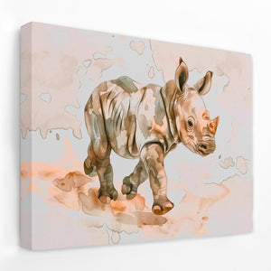 Baby Rhino - Luxury Wall Art