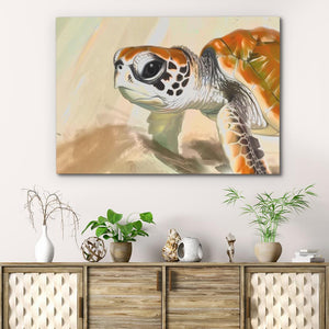 Baby Turtle - Luxury Wall Art