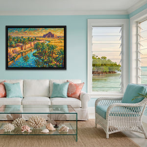 Babylon Golden Hour — Babylon Golden Hour Coastal Calm Land 50
