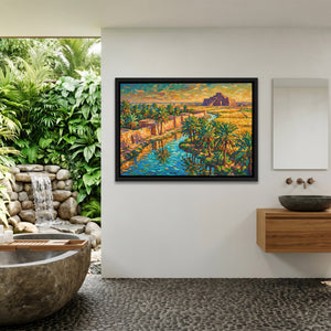 Babylon Golden Hour — Babylon Golden Hour Outdoor Bathroom Land 176