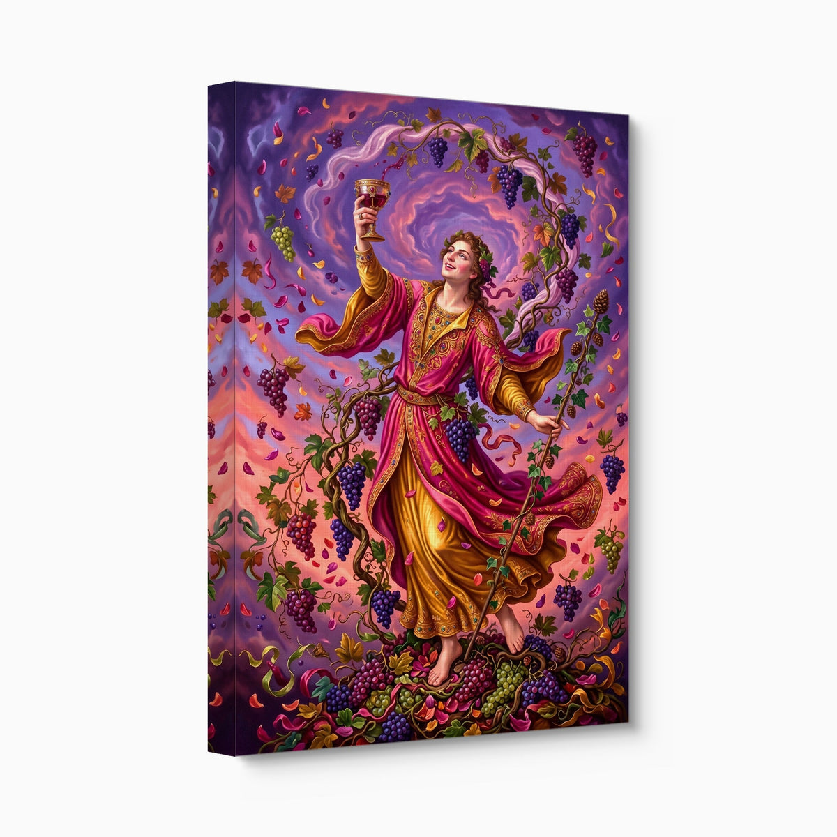 Bacchus's Purple Revel - Luxury Wall Art
