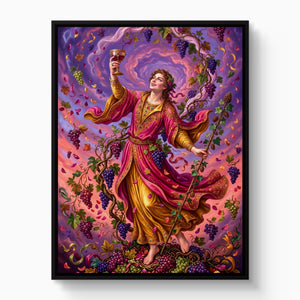 Bacchus's Purple Revel - Luxury Wall Art