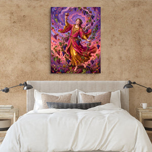 Bacchus's Purple Revel - Luxury Wall Art