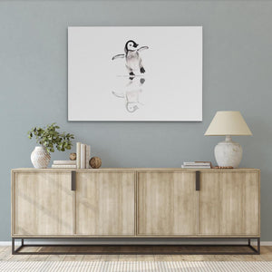 Balancing Penguin - Luxury Wall Art