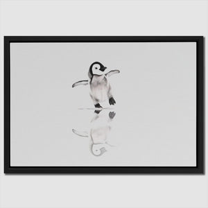 Balancing Penguin - Luxury Wall Art