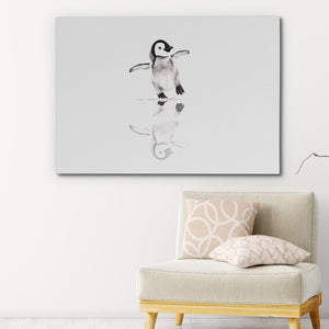 Balancing Penguin - Luxury Wall Art