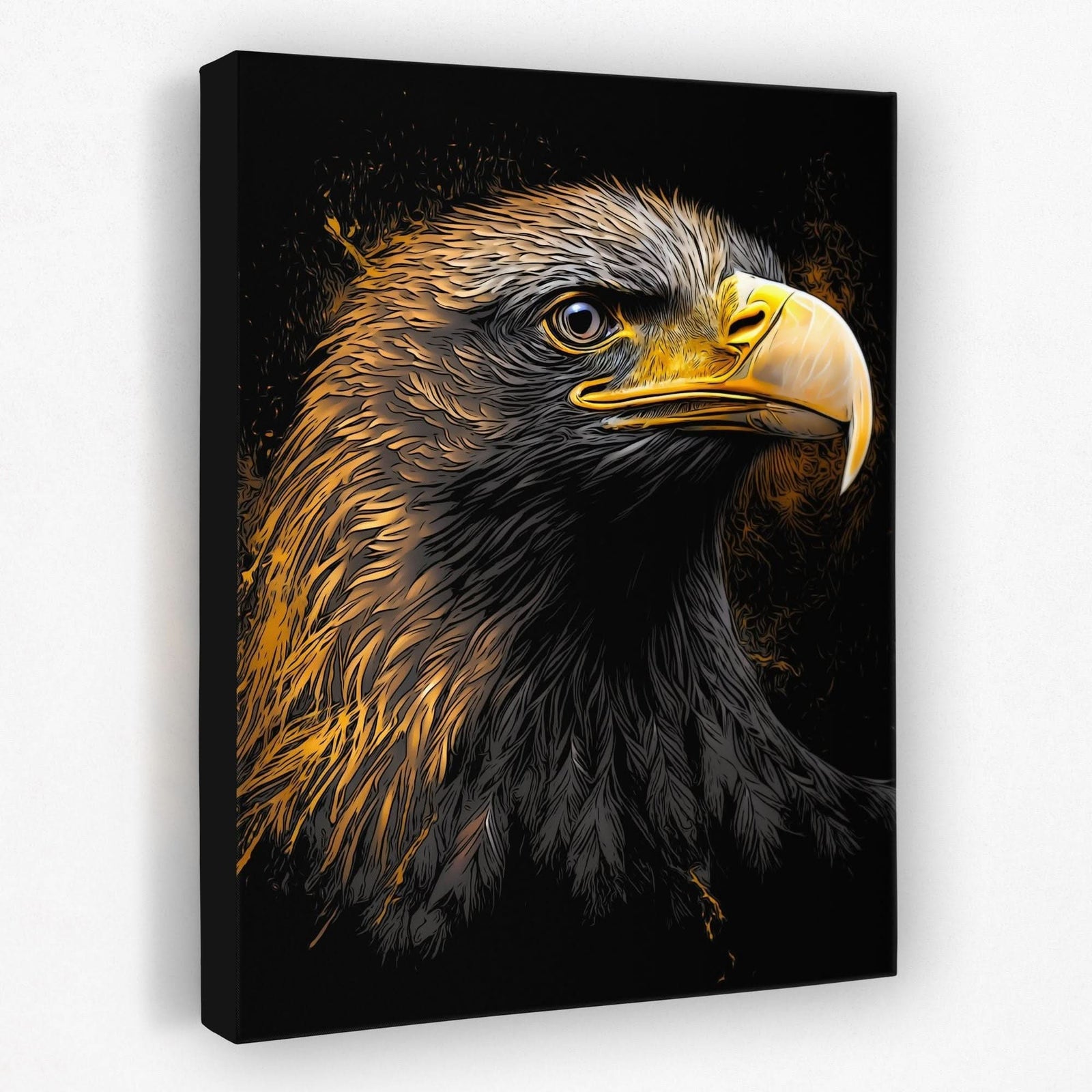 Bald Eagle - American Canvas Wall Art