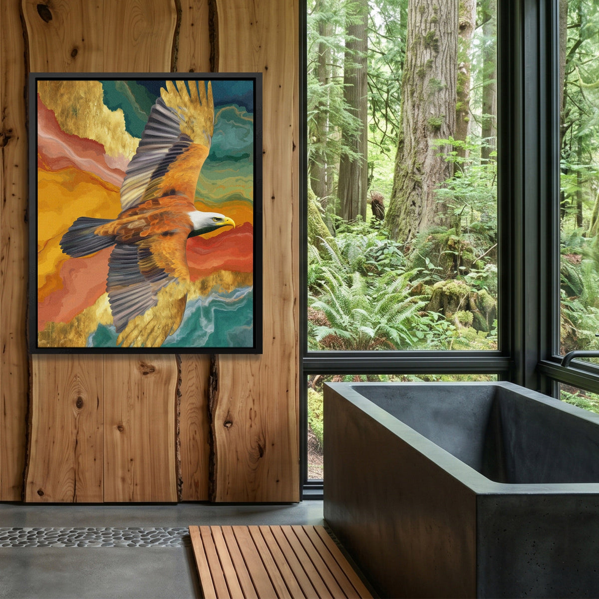 Bald Eagle Color Field - Luxury Wall Art