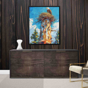 Bald Eagle Nest - Luxury Wall Art