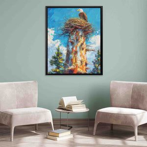 Bald Eagle Nest - Luxury Wall Art