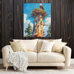 Bald Eagle Nest - Luxury Wall Art