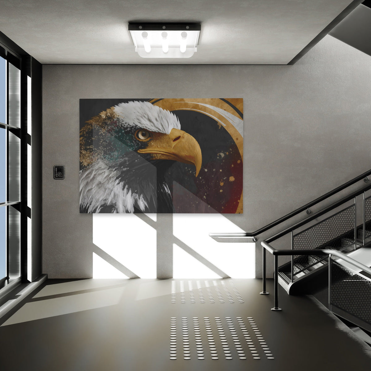 Bald Eagle Wash - Luxury Wall Art