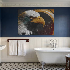 Bald Eagle Wash - Luxury Wall Art