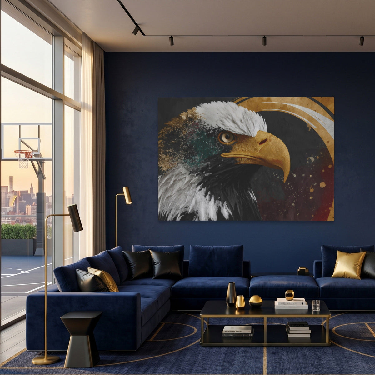 Bald Eagle Wash - Luxury Wall Art