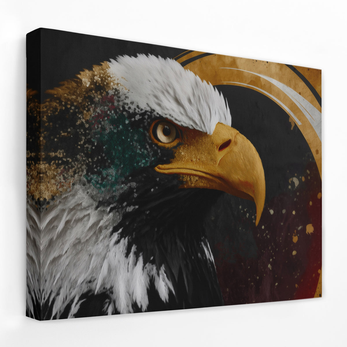 Bald Eagle Wash — Bald Eagle Wash Landscape   Side View   Mirror Wrap 153