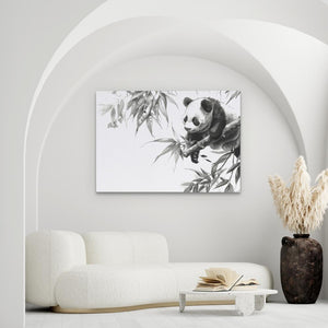 Bamboo Lover Panda - Luxury Wall Art