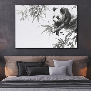 Bamboo Lover Panda - Luxury Wall Art