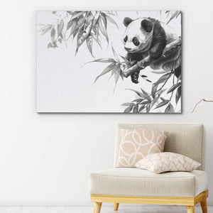 Bamboo Lover Panda - Luxury Wall Art