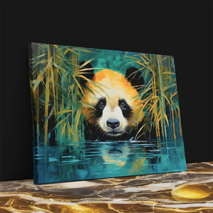 Bamboo Panda Bear - Luxury Wall Art