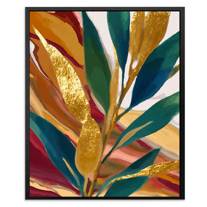 Bamboo Stalk Golden - Luxury Wall Art