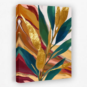 Bamboo Stalk Golden — Bamboo Stalk Golden Portrait   Side View   Mirror 192