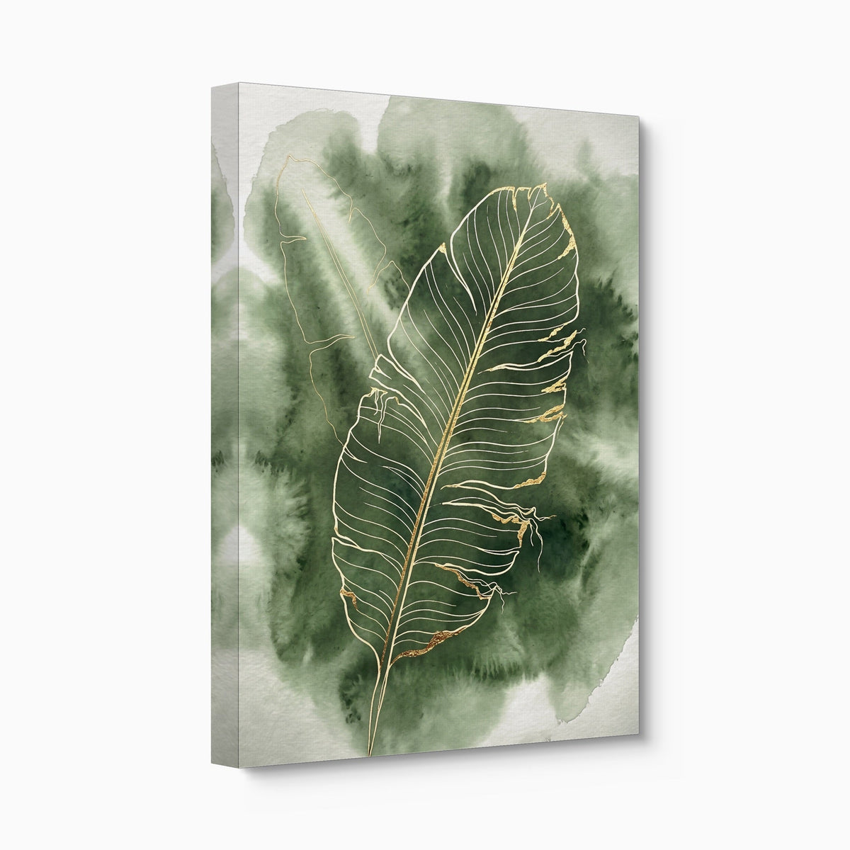 Banana Leaf Fine Outline - Luxury Wall Art