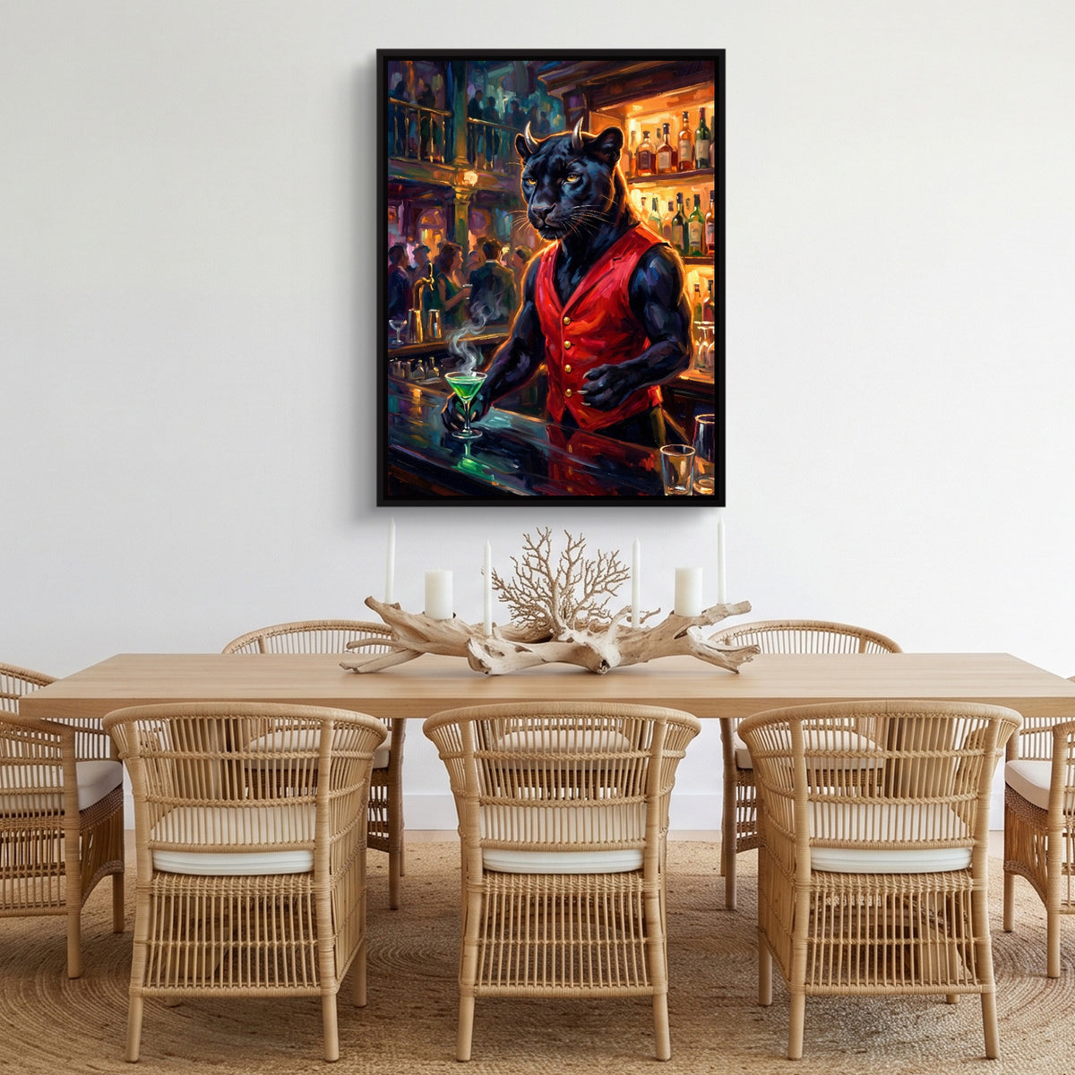Bar Beast — bar beast sq cozy dining room 1port framed black