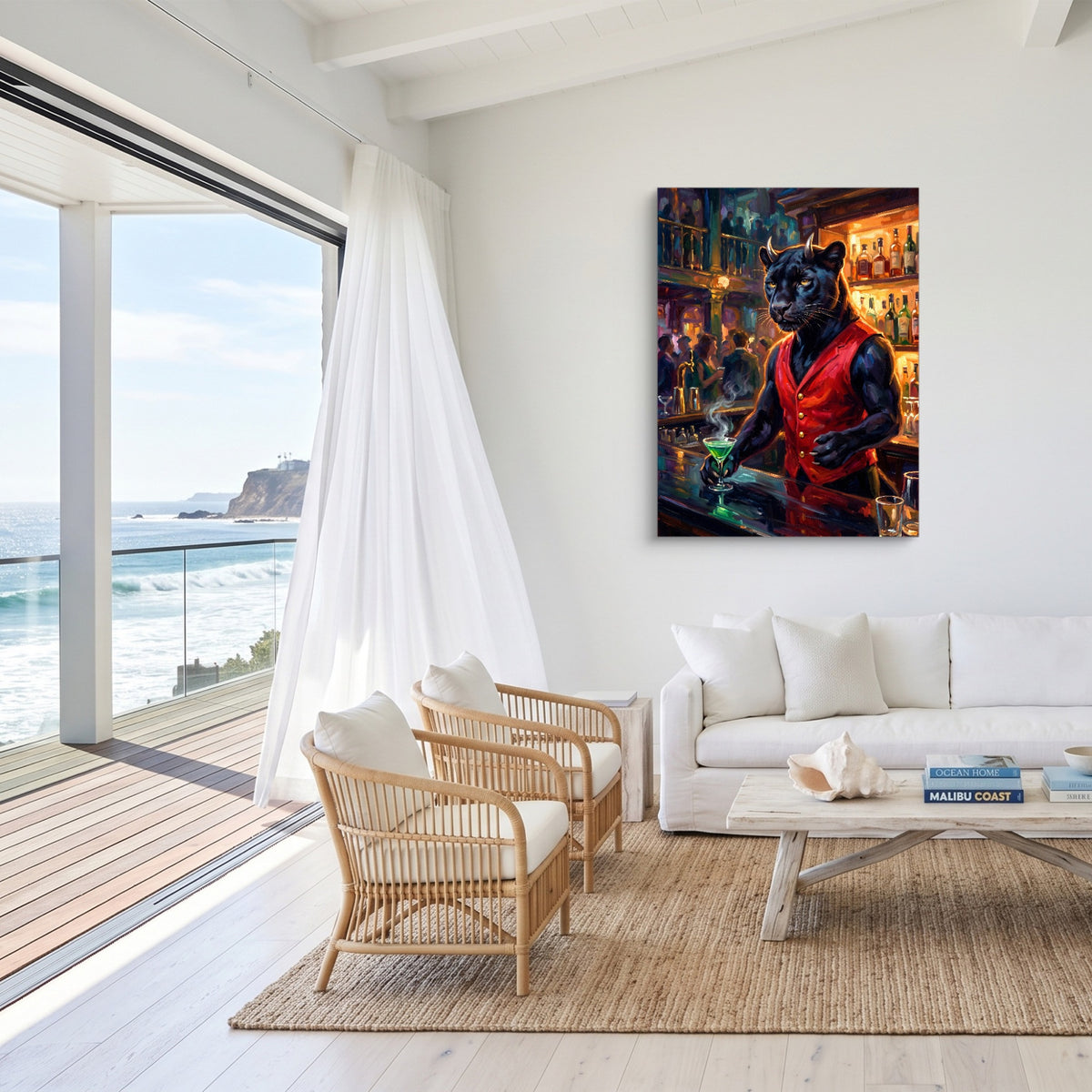 Bar Beast — bar beast sq malibu beach 1port flush print