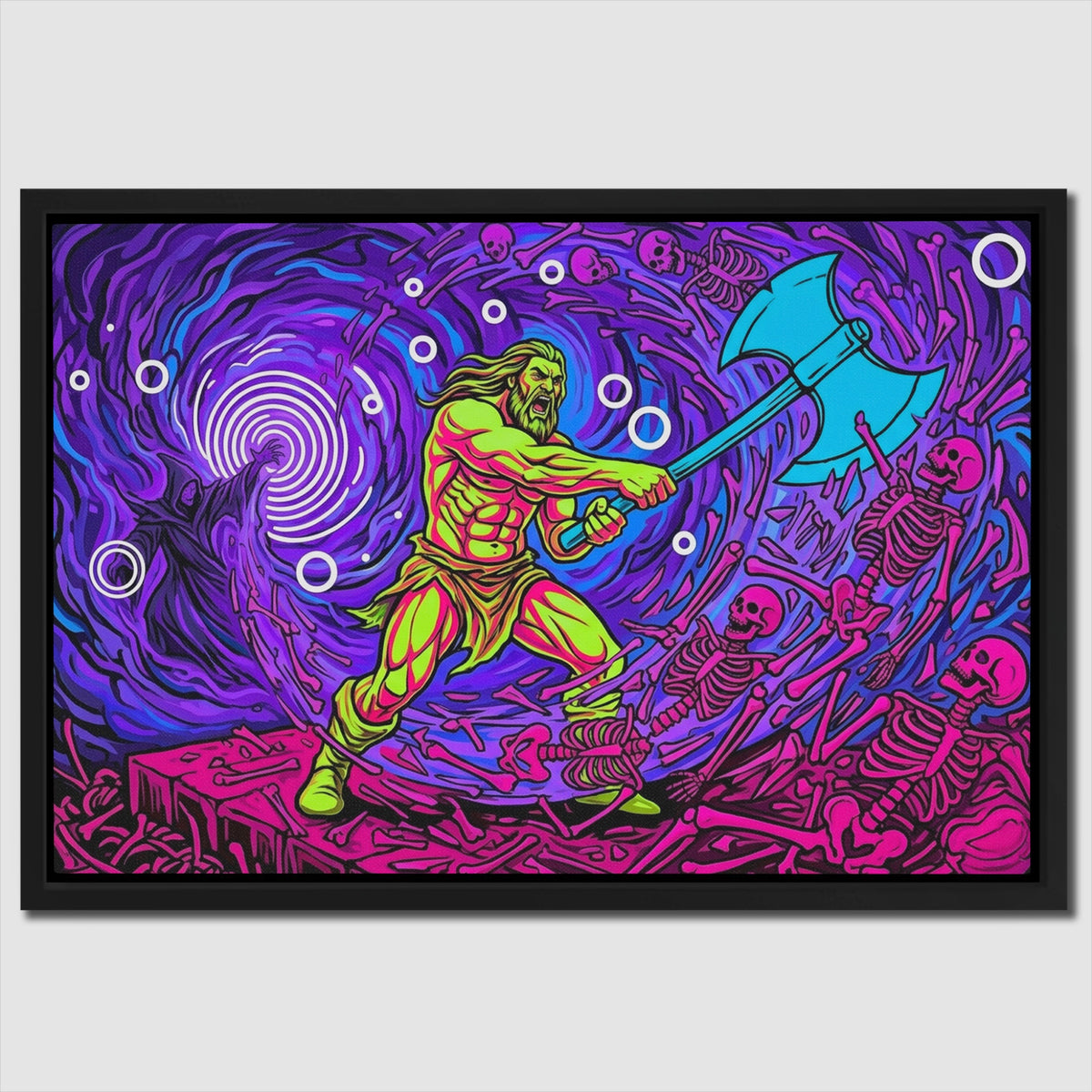 Barbarian Cosmic Fury — Barbarian Cosmic Fury Close Up Landscape 33
