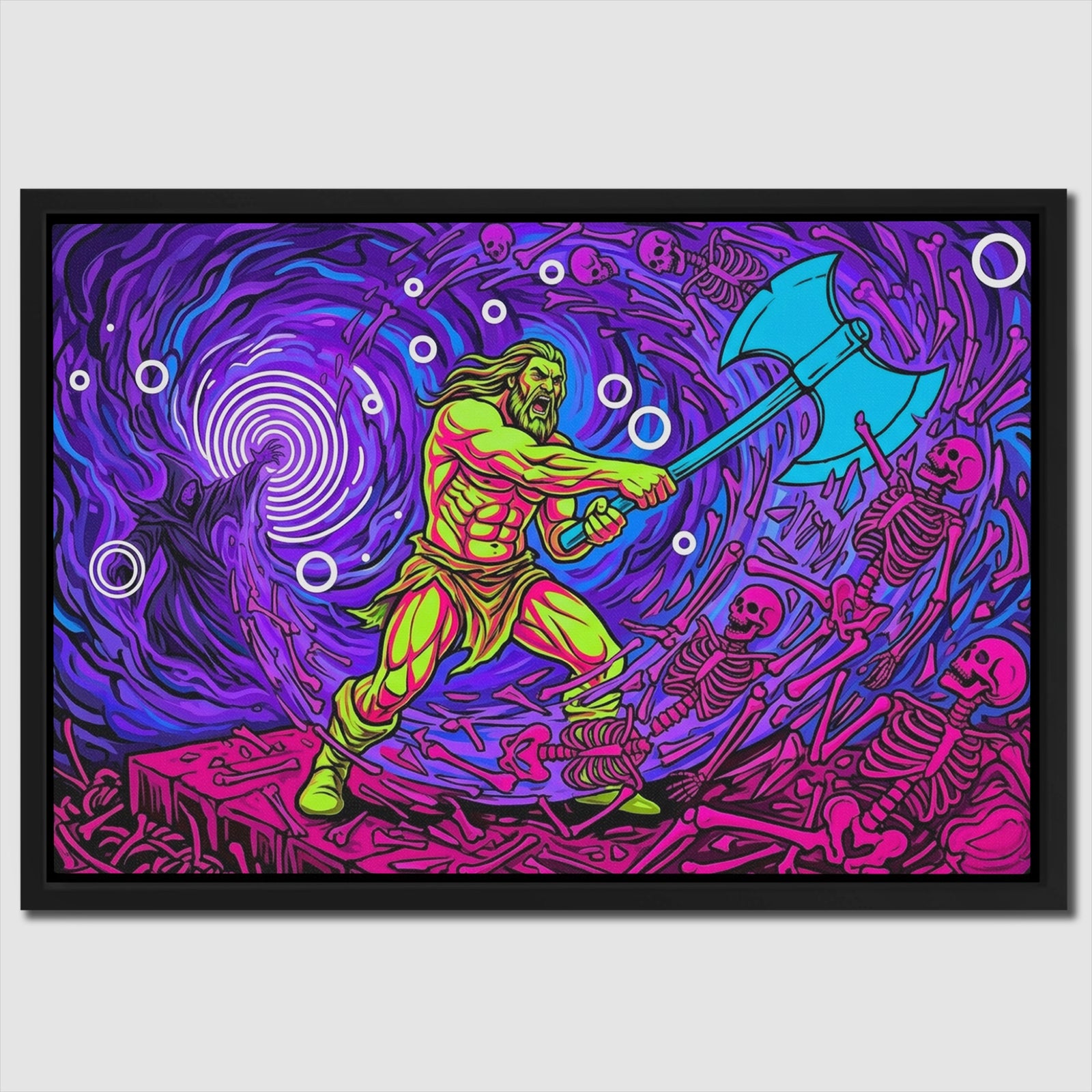 Barbarian Cosmic Fury — Barbarian Cosmic Fury Close Up Landscape 33