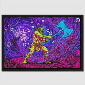 Barbarian Cosmic Fury — Barbarian Cosmic Fury Close Up Landscape 33
