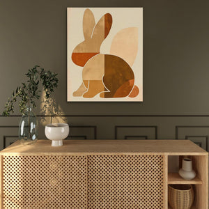 Basic Bunny - Luxury Wall Art