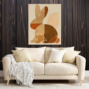 Basic Bunny - Luxury Wall Art