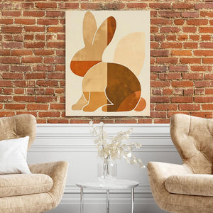 Basic Bunny - Luxury Wall Art