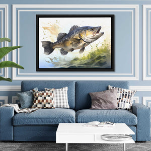 Bass Fishing - Luxury Wall Art