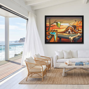 Basset Hound Melting — Basset Hound Melting Malibu Beach Land 172