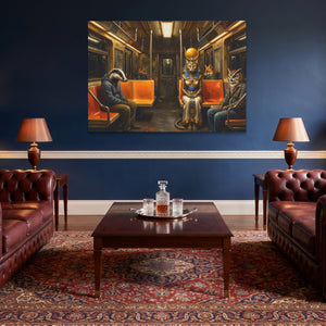 Bastet Midnight Transit — Bastet Midnight Transit Lounge Wall Land 160