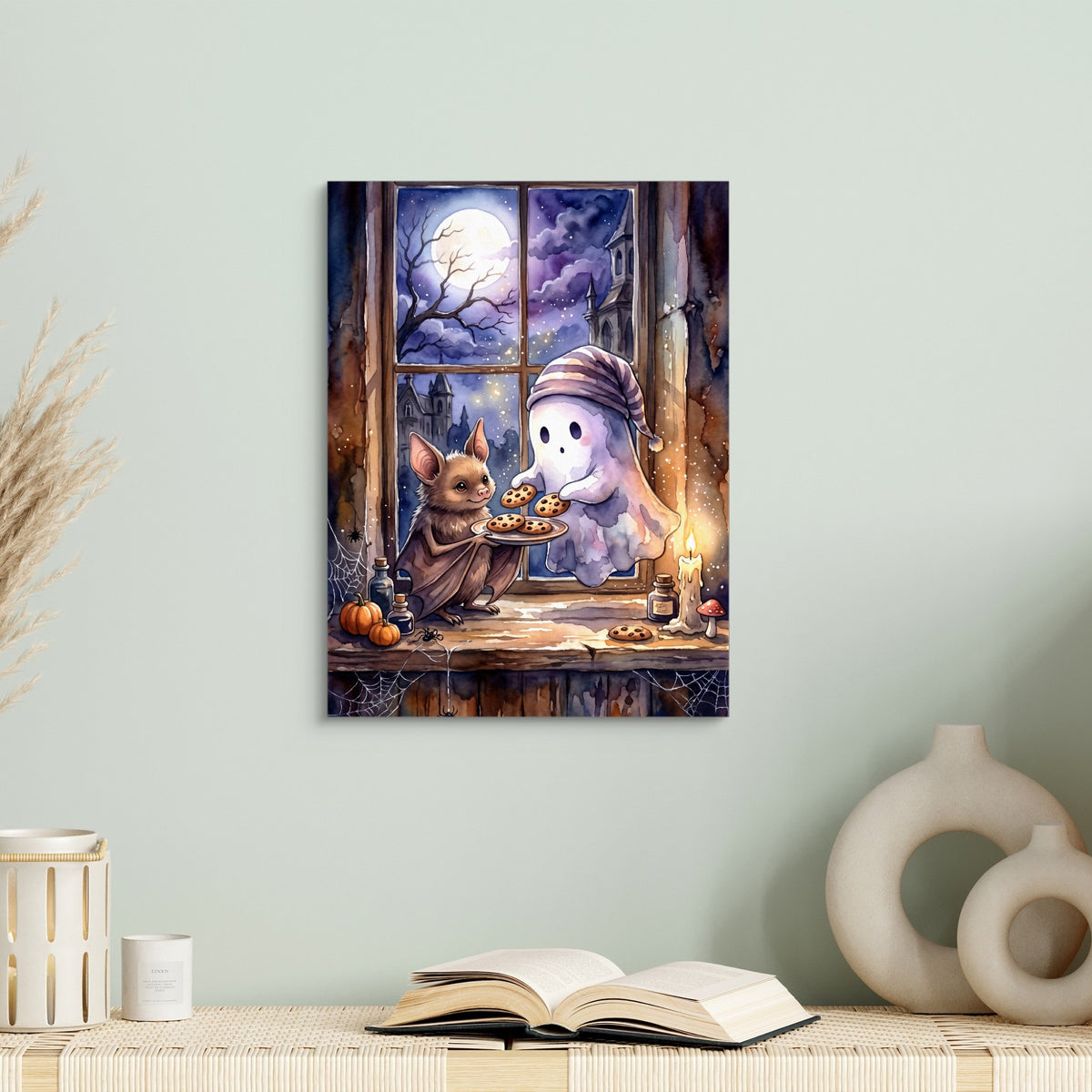 Bat's Cookie Offering — bat's cookie offering sq book table 1port flush print