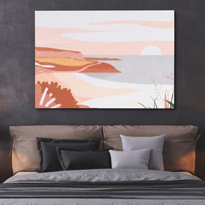 Beach Golf Course - Luxury Wall Art