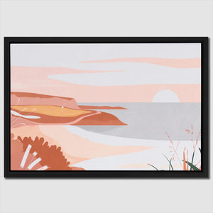 Beach Golf Course - Luxury Wall Art