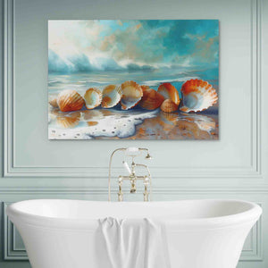 Beach Seashells - Luxury Wall Art