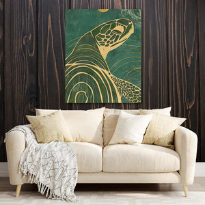 Beach Turtle - Luxury Wall Art