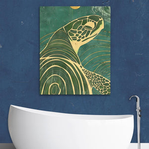 Beach Turtle - Luxury Wall Art