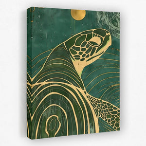 Beach Turtle - Luxury Wall Art