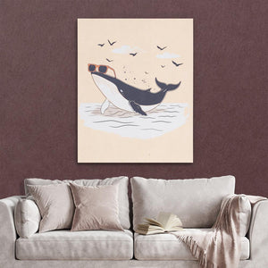 Beached Whale - Luxury Wall Art